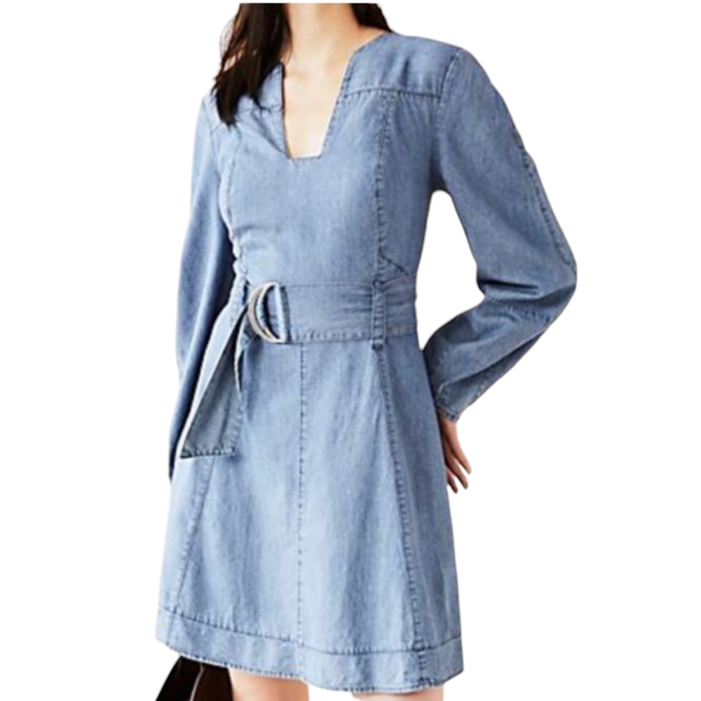 Free People Karmen Puff Sleeve Dress Size XS